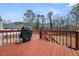 Large red back deck perfect for entertaining at 1707 Terry Mill Se Rd, Atlanta, GA 30316