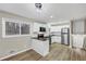 Modern kitchen with stainless steel appliances, granite countertops, and ample cabinet space at 847 Magna Carta Nw Dr, Atlanta, GA 30318