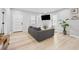 Comfortable living room featuring neutral colors, hardwood floors and lots of light at 966 Ashby Grove Sw St, Atlanta, GA 30314