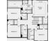 Second floor plan featuring primary suite, bedrooms, baths, and laundry room at 4208 Brindle Pl, Loganville, GA 30052