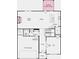 First floor plan showing kitchen, dining, garage, and covered outdoor living at 4208 Brindle Pl, Loganville, GA 30052