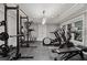 Spacious home gym featuring state-of-the-art exercise equipment and ample workout space at 2728 Long Grove Dr, Marietta, GA 30062