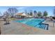 Community pool featuring a bathhouse and nearby playground at 30 Barbara Ct, Fayetteville, GA 30215