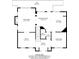 Detailed floor plan illustrating layout of the main level at 4126 Dream Catcher Dr, Woodstock, GA 30189