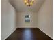 Inviting dining room with stylish chandelier and plenty of space for Gathering and friends at 7175 Bowie Dr, Lithonia, GA 30038