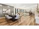 Spacious open-concept living space with dining area, and views of the kitchen at 853 Gaston Sw St, Atlanta, GA 30310