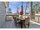 Outdoor patio featuring a dining table and chairs, perfect for entertaining guests at 853 Gaston Sw St, Atlanta, GA 30310