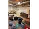 Spacious unfinished basement offers ample storage and customization potential for the homeowner at 15 Winterville Dr, Rockmart, GA 30153