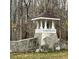 A monument with the neighborhood name, 'Sunset Meadows', on it at 15 Winterville Dr, Rockmart, GA 30153