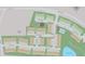 Detailed community map showcasing lot locations, amenities like a dog park and pool, and street names at 3348 Cranston Ln, Kennesaw, GA 30144