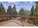 Spacious wooden deck perfect for outdoor dining and relaxation with views of the surrounding landscape at 1016 Parkmont Way, Decatur, GA 30033