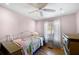 Cozy bedroom with hardwood floors, good natural light, and classic design at 1015 Michigan Nw Ave, Atlanta, GA 30314