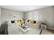Cozy living room with two sofas, striped rug, and bright decor at 1107 Sanfords Walk, Tucker, GA 30084