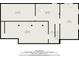 Floorplan showing basement with two rooms, hall, and storage space at 5664 Colton Dr, Atlanta, GA 30342