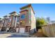 Contemporary townhome with brick facade and modern architectural details at 975 Moda Dr, Atlanta, GA 30316