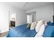 Bright main bedroom with bathroom access, hardwood floors and modern finishes at 975 Moda Dr, Atlanta, GA 30316