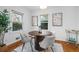 Bright dining area with a round table, modern chairs, and natural light from surrounding windows at 893 Brownwood Avenue Se Ave, Atlanta, GA 30316