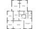 A detailed floor plan of the home showing room dimensions and layout at 893 Brownwood Avenue Se Ave, Atlanta, GA 30316