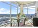 Bright dining area with city views, and a table for enjoying meals at 250 Pharr Ne Rd # 1618, Atlanta, GA 30305