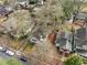 An aerial view of the neighborhood, showcasing charming houses and lush trees lining the streets at 1007 Blue Ridge Ne Ave, Atlanta, GA 30306