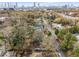 Scenic aerial view of the neighborhood, displaying mature trees and a vibrant cityscape backdrop at 1007 Blue Ridge Ne Ave, Atlanta, GA 30306