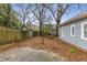 Backyard view of yard with shed and wooden fence at 1007 Blue Ridge Ne Ave, Atlanta, GA 30306