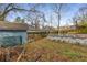 Spacious backyard featuring a block foundation and a wooden fence, ready for customization and outdoor enjoyment at 1007 Blue Ridge Ne Ave, Atlanta, GA 30306