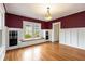 Dining room with hardwood floors, a decorative light fixture, and wainscoting at 1007 Blue Ridge Ne Ave, Atlanta, GA 30306