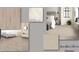 Sample flooring options, including carpet and wood-look planks, paired with paint and hardware samples for a new home at 516 Healy Dr # 69, Cumming, GA 30040