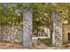 Stone pillars mark the entrance to Peachtree Park in this historic neighborhood at 662 Timm Valley Ne Rd, Atlanta, GA 30305