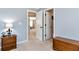 Bright bedroom featuring neutral paint, a closet, and a decorative lamp at 2196 Abbott Dr, Buford, GA 30519