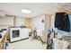 Bright laundry room with washer, dryer, and space for folding and storage at 4859 Clark Lake Nw Way, Acworth, GA 30102