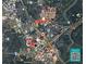 Community map showcasing nearby shopping, trails, and restaurants off the I-75 and I-285 interchange at 1910 Cedar Glenn Way # 4401, Atlanta, GA 30339