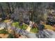 Aerial view of an exterior elevation at 23 Peggy Nw Ct, Marietta, GA 30064