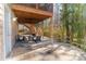 Back patio with an outdoor seating area at 23 Peggy Nw Ct, Marietta, GA 30064