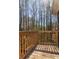Relaxing porch surrounded by a green scene at 23 Peggy Nw Ct, Marietta, GA 30064