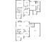 Detailed floor plan showcasing the layout of both stories of this home at 5706 Spring Mill Cir, Lithonia, GA 30038