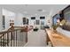 Bright living area with modern decor, large windows, and open floor plan at 1465 Auburn Glen Rd, Dacula, GA 30019