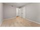 Bedroom features a large closet and plush carpet, ready for personalization at 6700 Roswell Rd # 15B, Atlanta, GA 30328