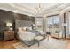 Airy bedroom with hardwood floors, large windows, and neutral-toned furniture at 714 Billings Farm Ln, Canton, GA 30115