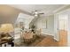 Bright office space with hardwood floors, a large window, and stylish decor at 714 Billings Farm Ln, Canton, GA 30115
