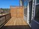 Wooden deck with railing and privacy screen wall at 1309 Bennett Creek Ovlk, Suwanee, GA 30024
