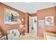 Cozy studio features warm earth tones, natural lighting, and an art-centric atmosphere at 208 Village Overlook # J3, Canton, GA 30114