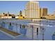 Stunning rooftop pool offering beautiful city views, ideal for luxurious leisure at 333 Nelson Sw St # 214, Atlanta, GA 30313