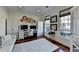 Bright and inviting home office with hardwood floors, white furniture, and natural light at 3350 Vista Creek Dr, Dacula, GA 30019