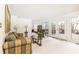 Cozy living room with plush seating, and french doors to the home's deck at 1511 Womack Rd, Atlanta, GA 30338