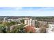 Scenic aerial view showing the lush surroundings of the building and its surrounding area at 2233 Peachtree Ne Rd # 1202, Atlanta, GA 30309