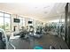 Bright gym with floor to ceiling mirror and windows and featuring state of the art equipment at 2233 Peachtree Ne Rd # 1202, Atlanta, GA 30309