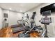 Well-equipped gym featuring treadmills, stationary bikes, and mounted televisions at 2233 Peachtree Ne Rd # 1202, Atlanta, GA 30309