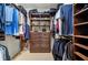 Custom walk-in closet with ample shelving and storage, providing optimal organization for clothes and accessories at 2233 Peachtree Ne Rd # 1202, Atlanta, GA 30309